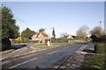 Crossroads from Goring Road south of the War Memorial in RG8 0QL
