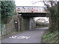 Shirehampton, railway bridge in BS11 9QS