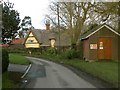 A thatched cottage at Bradfield St. Clare in Bradfield St. Clare