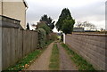 Footpath off Pilgrims' Way in ME14 3JQ