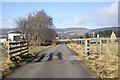 Cattle grid on road from Boghead in AB54 4JG