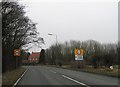 Barrow Upon Humber entrance sign in DN19 7BZ