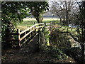 South Wingfield - footbridge over River Amber in DE55 7NY
