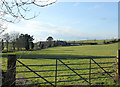 2011 : Gate, field and Hurlingpot Farm in BA4 4PY