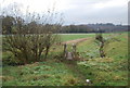 Footbridge across a drainage ditch off Boxley Rd in ME14 3DH