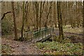 Footbridge over stream in WN6 8JB