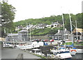 Road Bridge at The Marina, Y Felinheli in LL56 4UX