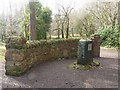 Covenanters' grave,  Lady Watson Gardens, Hamilton, Lanarkshire in ML3 8UD