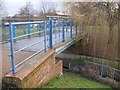 Footbridge over the Pool River north of Southend Lane in SE26 5BN