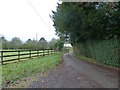 Holy Trinity, Wonston: access road in SO21 3PX