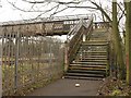Railway footbridge, Norbury in SW16 3LN