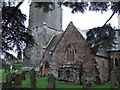 South side of Brampford Speke church in EX5 5DP