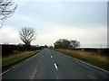 The A165, Lissett Lane towards Lissett in YO25 8PU