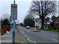 Zebra crossing on Sutton Lane in TW5 9AE