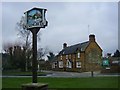 Kislingbury Village Sign in Kislingbury