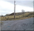 Moorland viewed from Waun Ebbw Road, Nantyglo in NP23 4QS