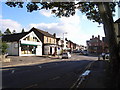 The junction of Town End, Chaldon Road and High Street, Caterham in CR3 5ED
