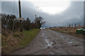 Muddy Track to Kirkton Farm in IV7 8LG