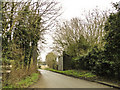 The dismantled railway bridge at Swaffham in PE37 8FX
