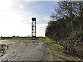 Water tower south of East Lexham in PE32 2QP