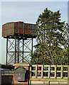 Water tower at Litcham, situated behind Council Houses in PE32 2QT
