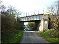 The rail bridge on Marton Lane in DN20 9DP