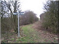 Junction of bridleways near Wood Langham in LN8 3QR