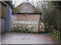 Barn with pheasant at Manor Farm in GU34 4NP