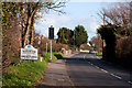 Entering Boverton from the west in Llantwit Major Community