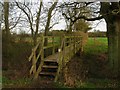 Footbridge, Isfield Mill Stream in TN22 5XS
