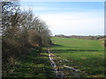 Bridleway towards the A20 in CT15 7BL