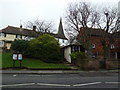 Looking from the High Street towards the parish church in RH14 9PZ