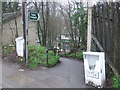Footpath at Purley station in CR8 1AJ