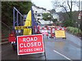 Teignmouth Road closed, Torquay in TQ1 4AA