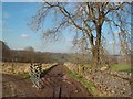 Track and Public Footpath near Blackwell Hall in SK17 9TQ