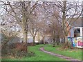 Path along route of Glamorganshire Canal in Llandaff Community