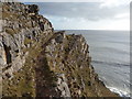 Spectacular section of the coast path on Gower in SA3 1PN