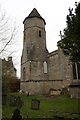 St Mary's Church and churchyard at Cogges Farm in OX28 3XA
