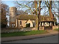 St. Giles; the parish church of Risby in IP28 6RQ