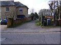 Harpers Lane footpath to Henley Close in IP17 1FP