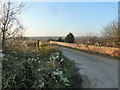 The Severn Way Path at Sharpness in Sharpness