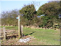 Footpath to Boulge Road in IP12 1TS