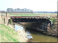 Railway bridge over the Polver Drain in PE33 0JN