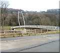 Ebbw River footbridge, Abercarn in NP11 4TF