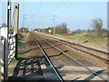 Railway lines near Runcton Holme, West Norfolk in PE33 0JL