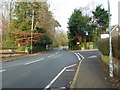Approaching the junction of Church Road and Longmead Avenue in Eastleigh