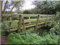 Footbridge near Earsham in NR35 1RF