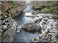 The Afon Llugwy from Miner's Bridge, Betws-y-Coed in LL24 0DA