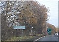 Bracknell town Sign, A329 in RG42 1FL
