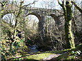 The railway viaduct over Ceunant Cynfal in LL41 4ZB